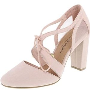 Christian Siriano Kami Ghillie Block Heel